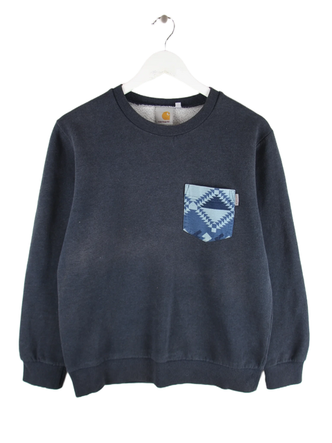 Carhartt Sweater Blau S – Vorderseite