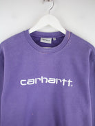 Carhartt Sweater Lila M – Detailansicht Vorderseite