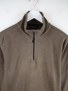 Champion Fleece Braun M – Detailansicht Vorderseite