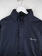 Champion Leichte Jacke Blau L – Detailansicht Vorderseite