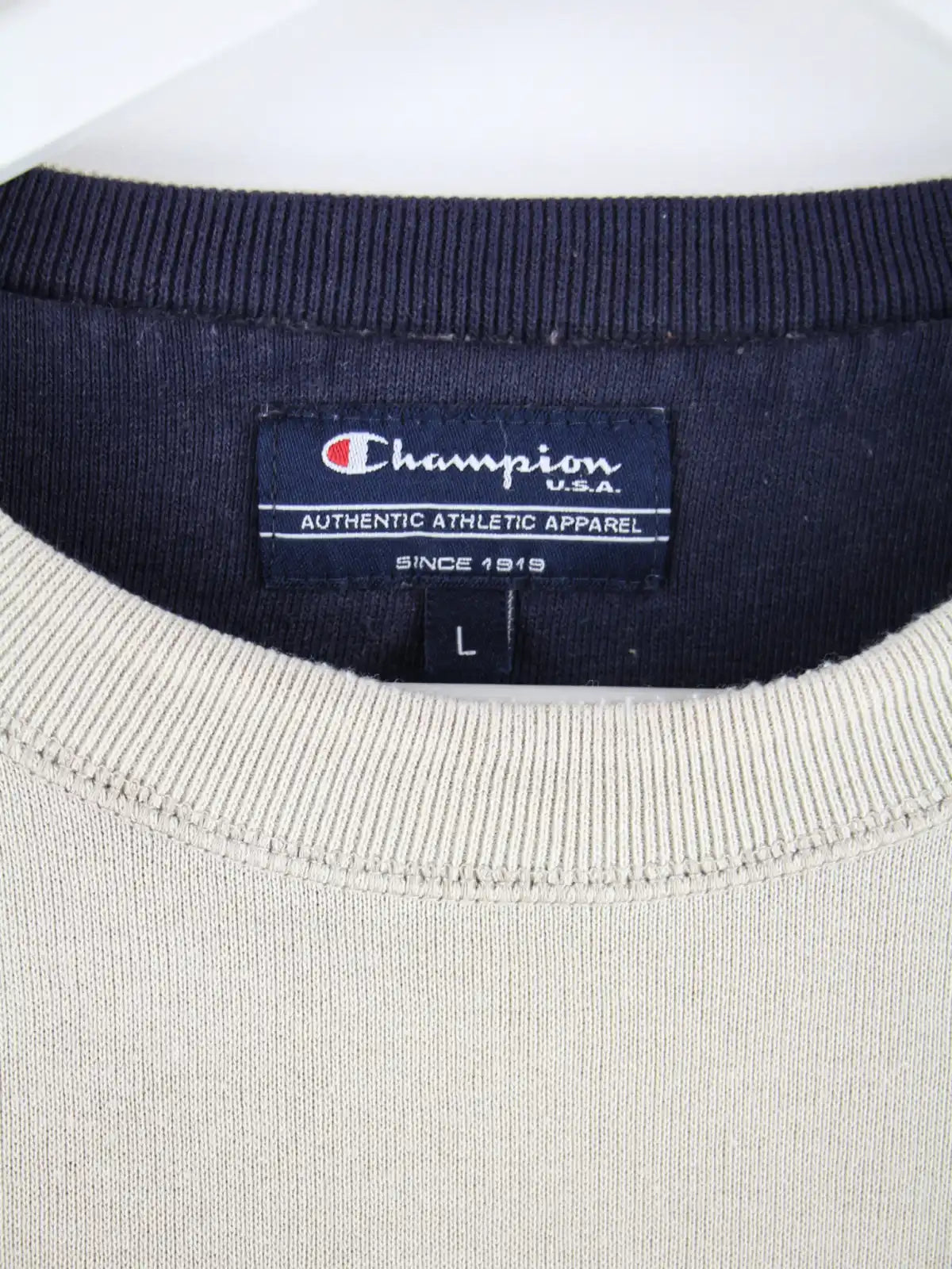 Champion Sweater Beige L – Detailbild 2