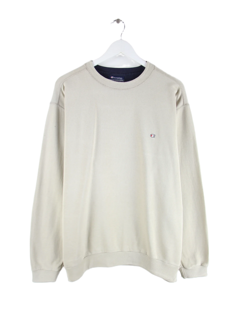 Champion Sweater Beige L – Vorderseite