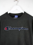 Champion Sweater Grau M – Detailansicht Vorderseite