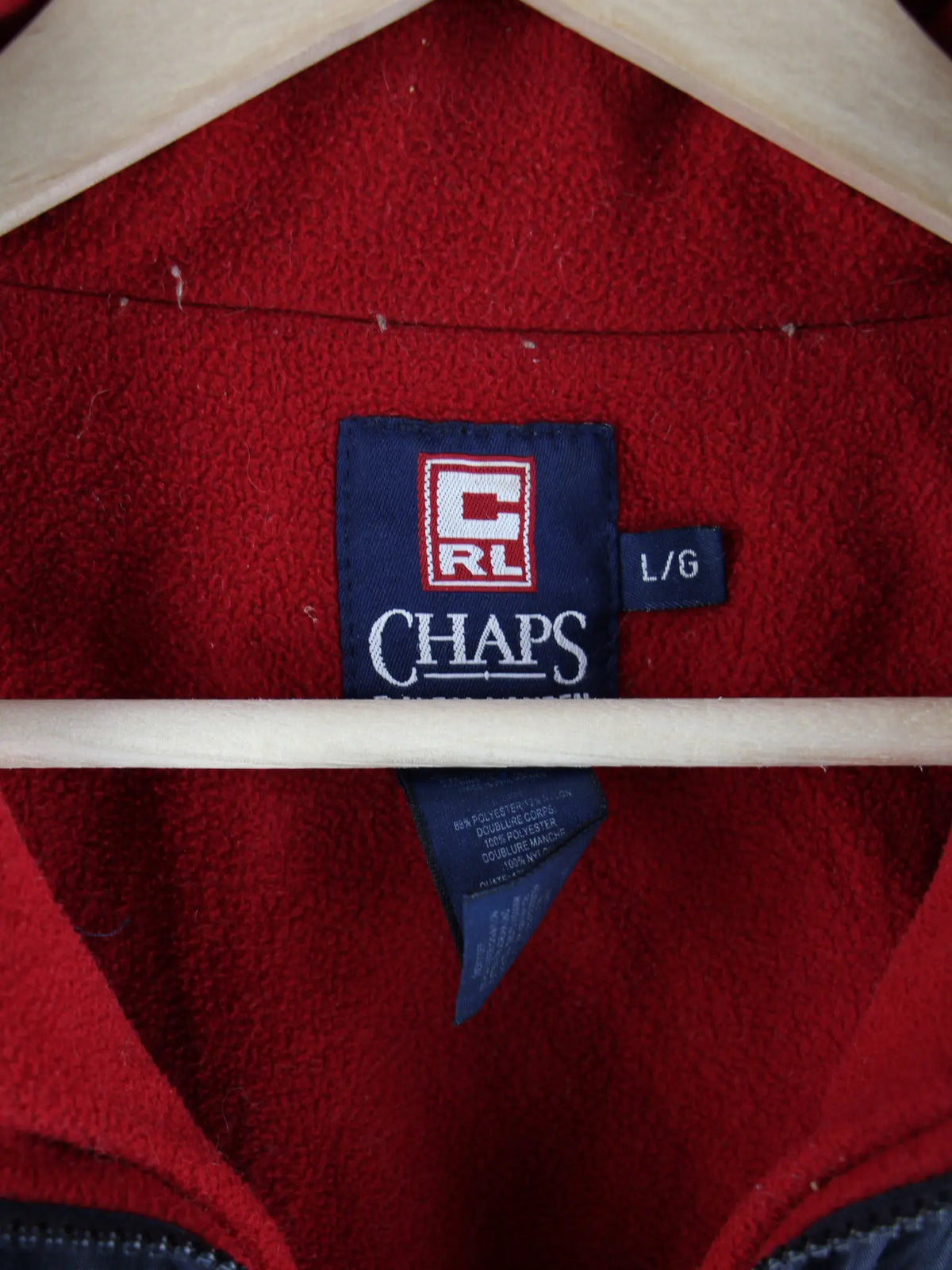 Chaps by Ralph Lauren Leichte Jacke Blau L – Etikett