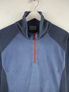 Columbia Fleece Blau L – Detailansicht Vorderseite