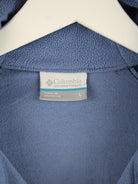 Columbia Fleece Blau L – Etikett
