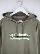 Columbia Hoodie Grün XL – Detailansicht Vorderseite