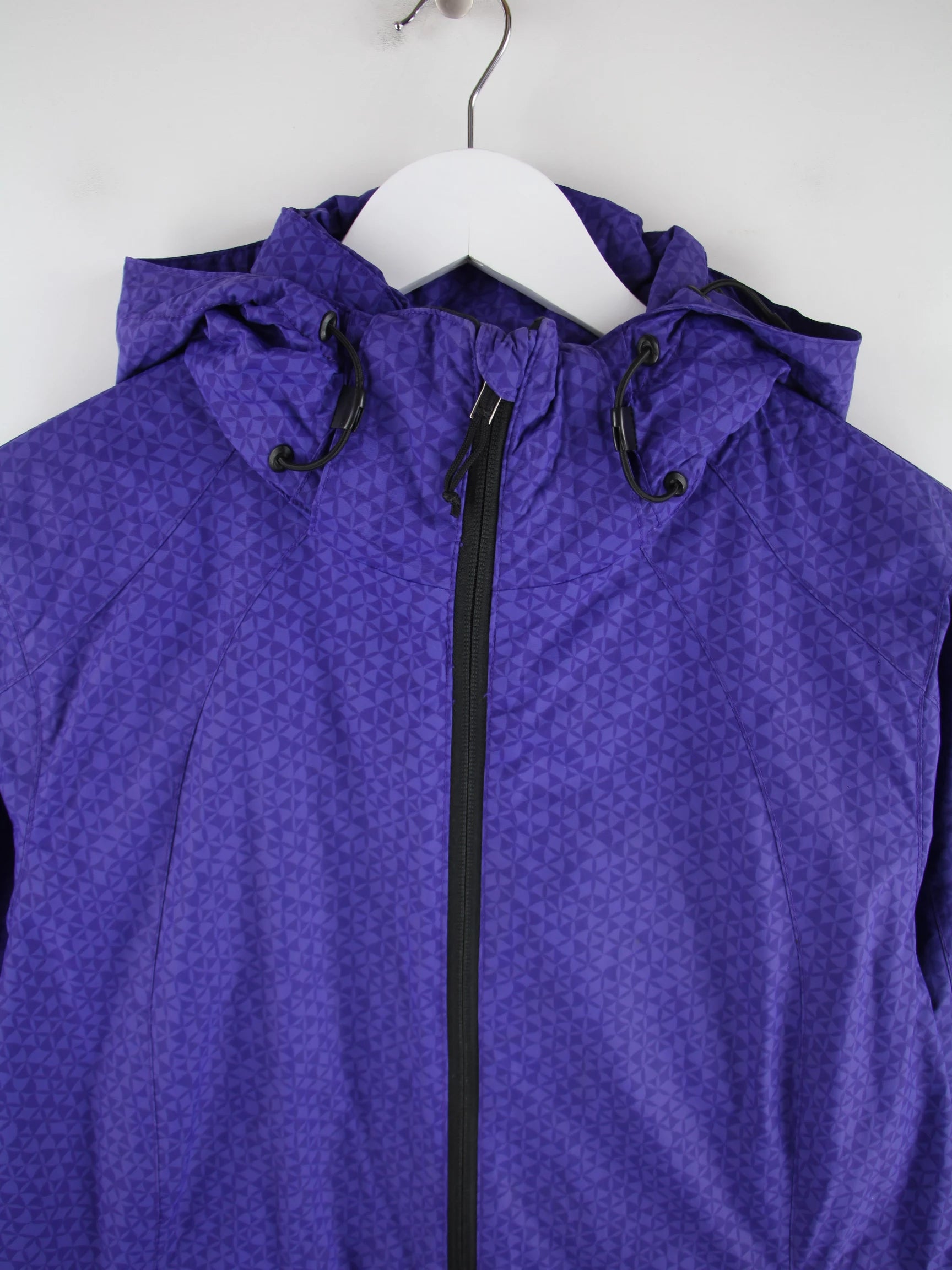 Columbia Leichte Jacke Lila M – Detailansicht Vorderseite