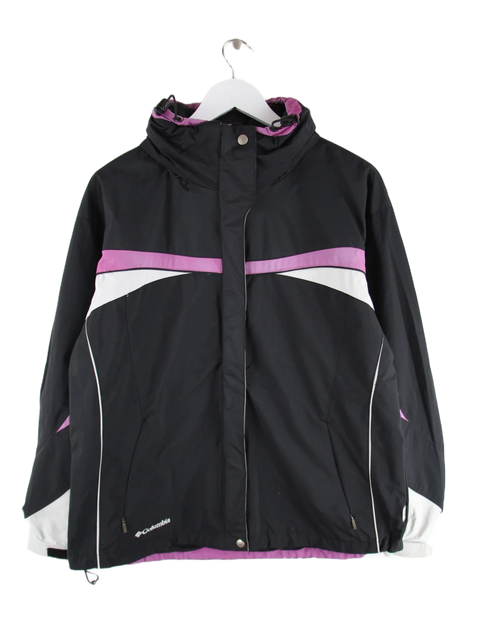 Columbia Leichte Jacke Schwarz L – Vorderseite
