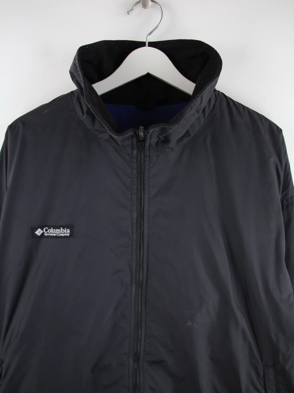 Columbia Leichte Jacke Schwarz XL – Detailansicht Vorderseite