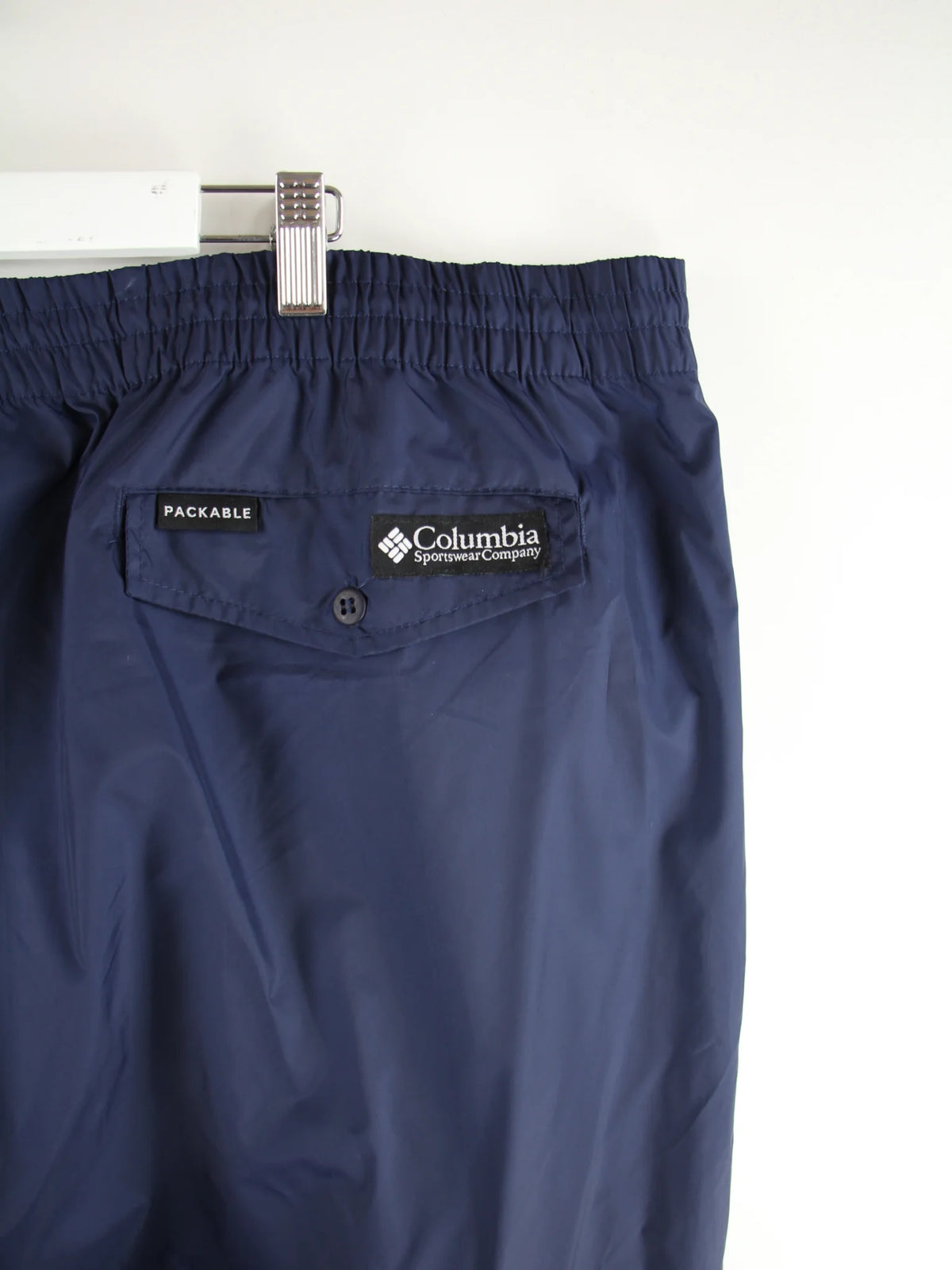 Columbia Track Pants Blau 4XL – Detailansicht Vorderseite