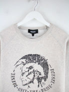 Diesel Sweater Grau XL – Detailansicht Vorderseite