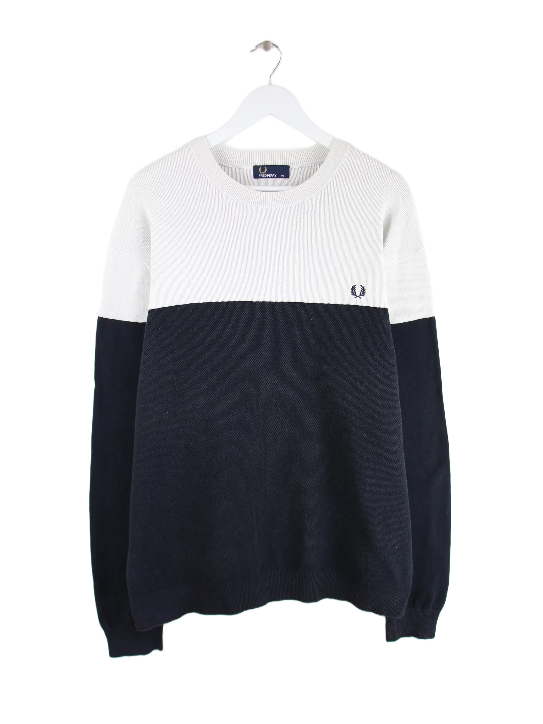 Fred Perry Pullover Mehrfarbig XXL – Vorderseite