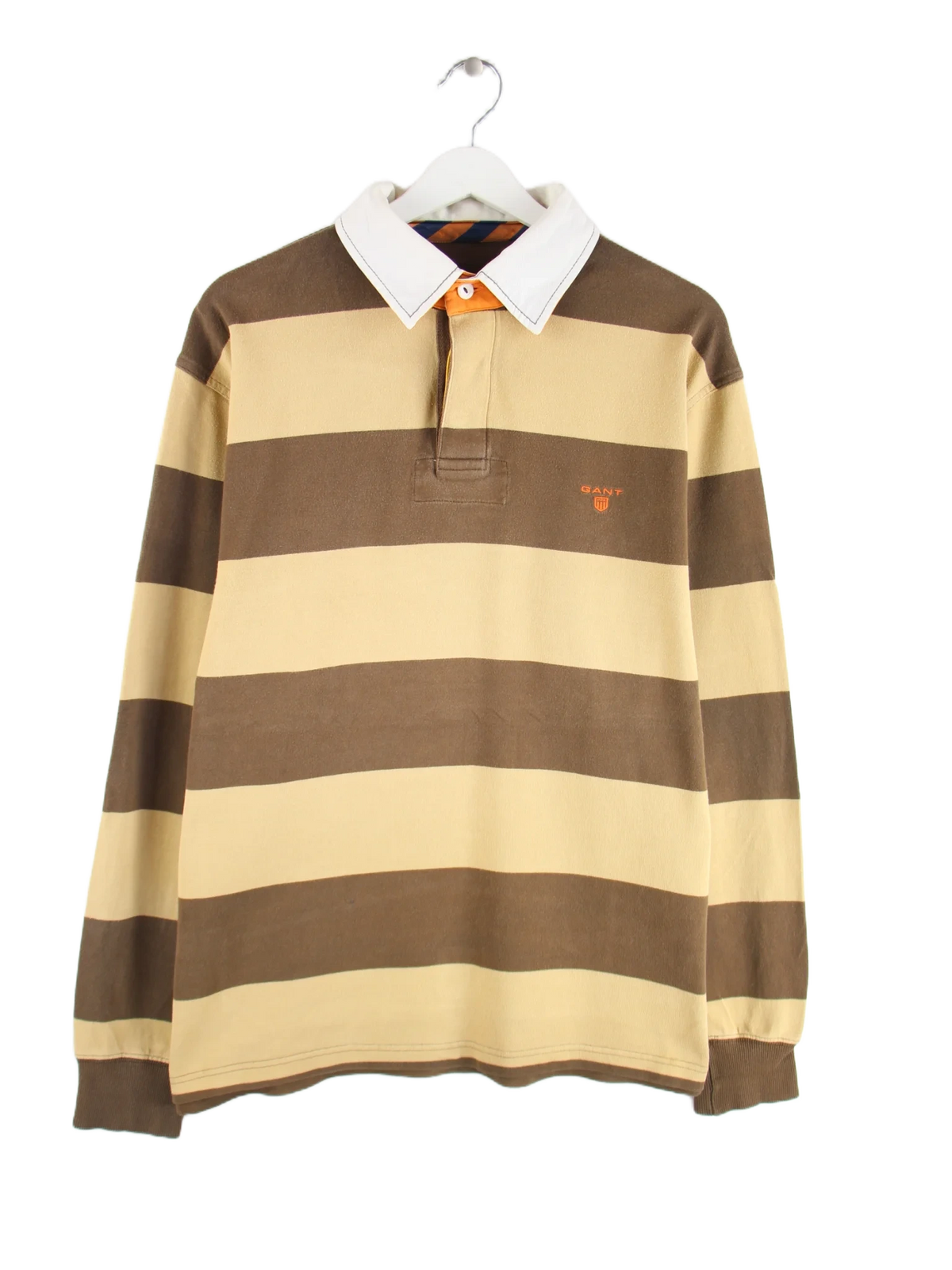 Gant Polo Braun XL – Vorderseite