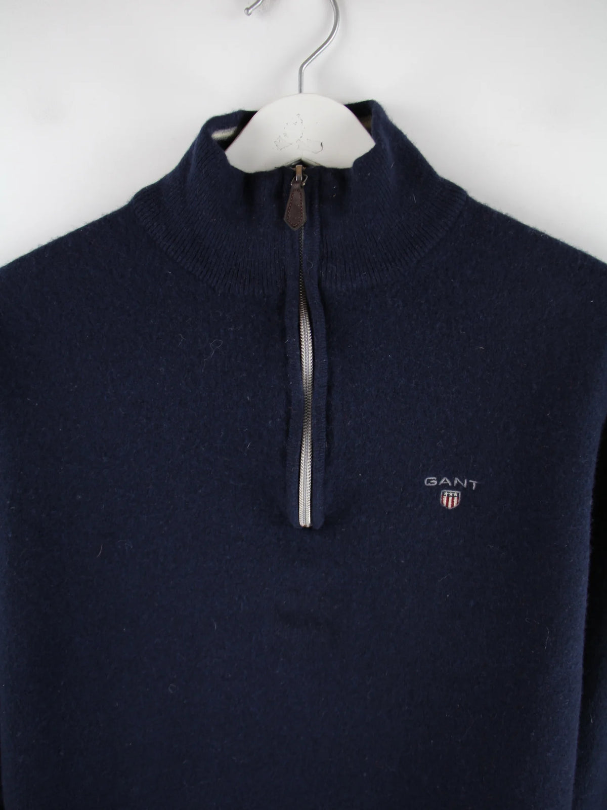 Gant Pullover Blau XS – Detailansicht Vorderseite