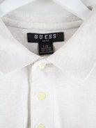 Guess Polo Beige L – Etikett