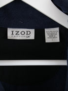 Izod Fleece Blau L – Etikett