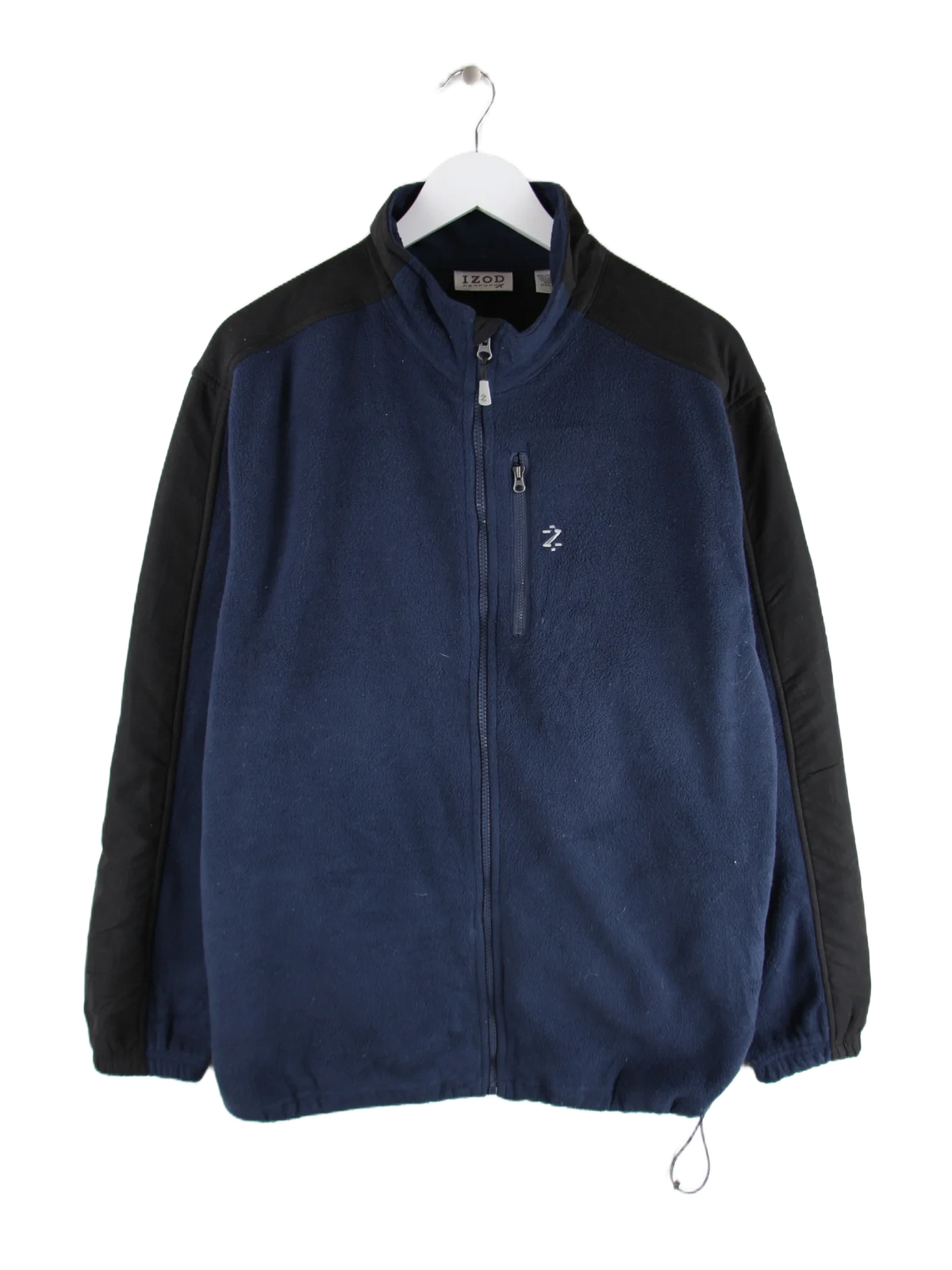 Izod Fleece Blau L – Vorderseite