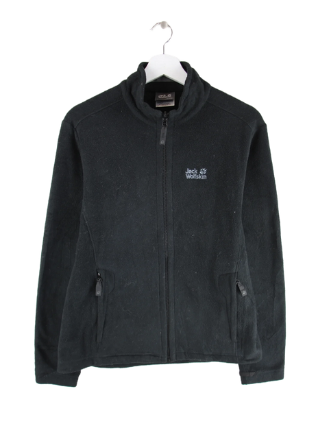 Jack Wolfskin Fleece Schwarz S – Vorderseite