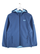 Jack Wolfskin Leichte Jacke Blau M – Vorderseite