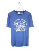 Jerzees T-Shirt Blau L – Vorderseite