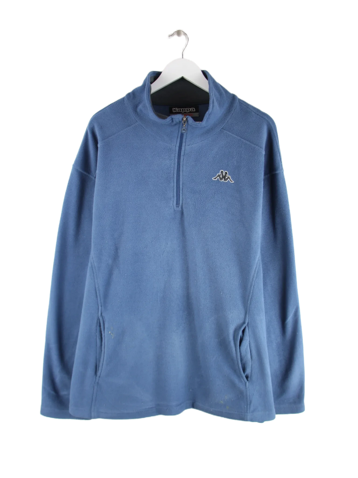 Kappa Fleece Blau 5XL – Vorderseite