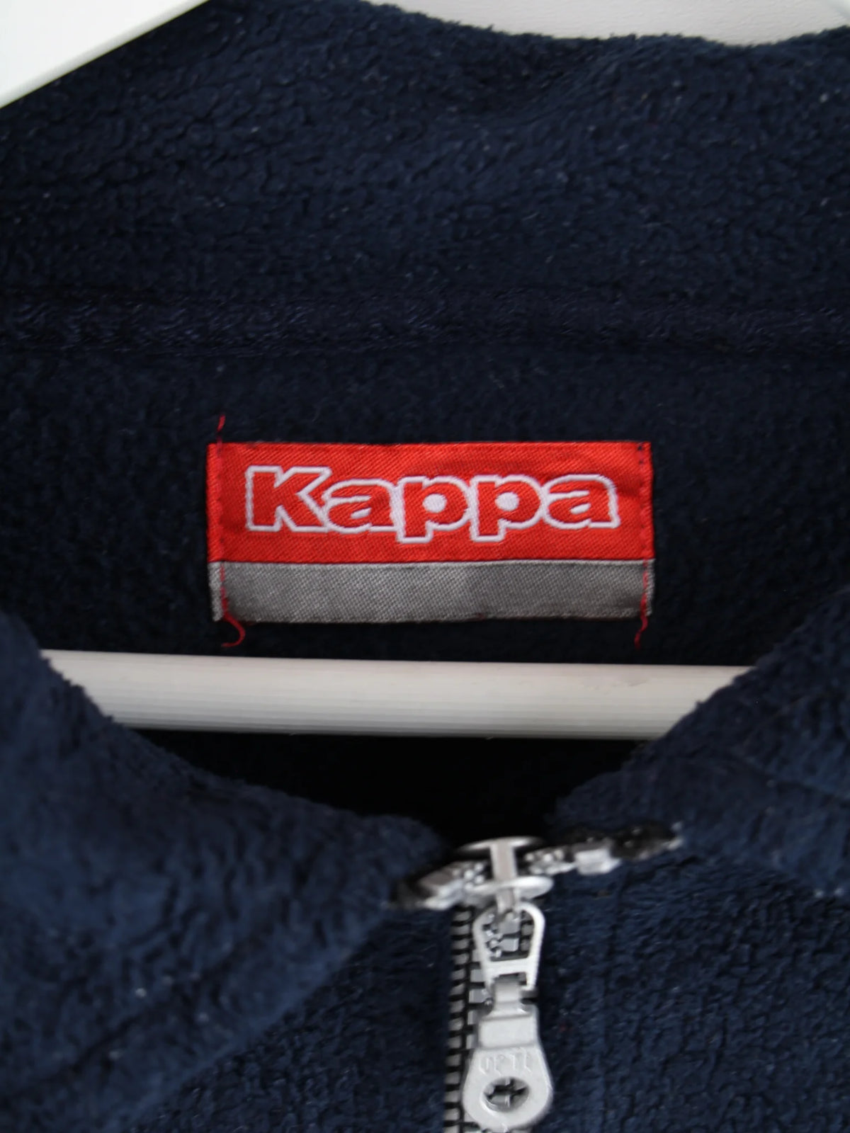 Kappa Fleece Blau XXL – Etikett