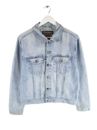 Kappa Jeansjacke Blau M – Vorderseite