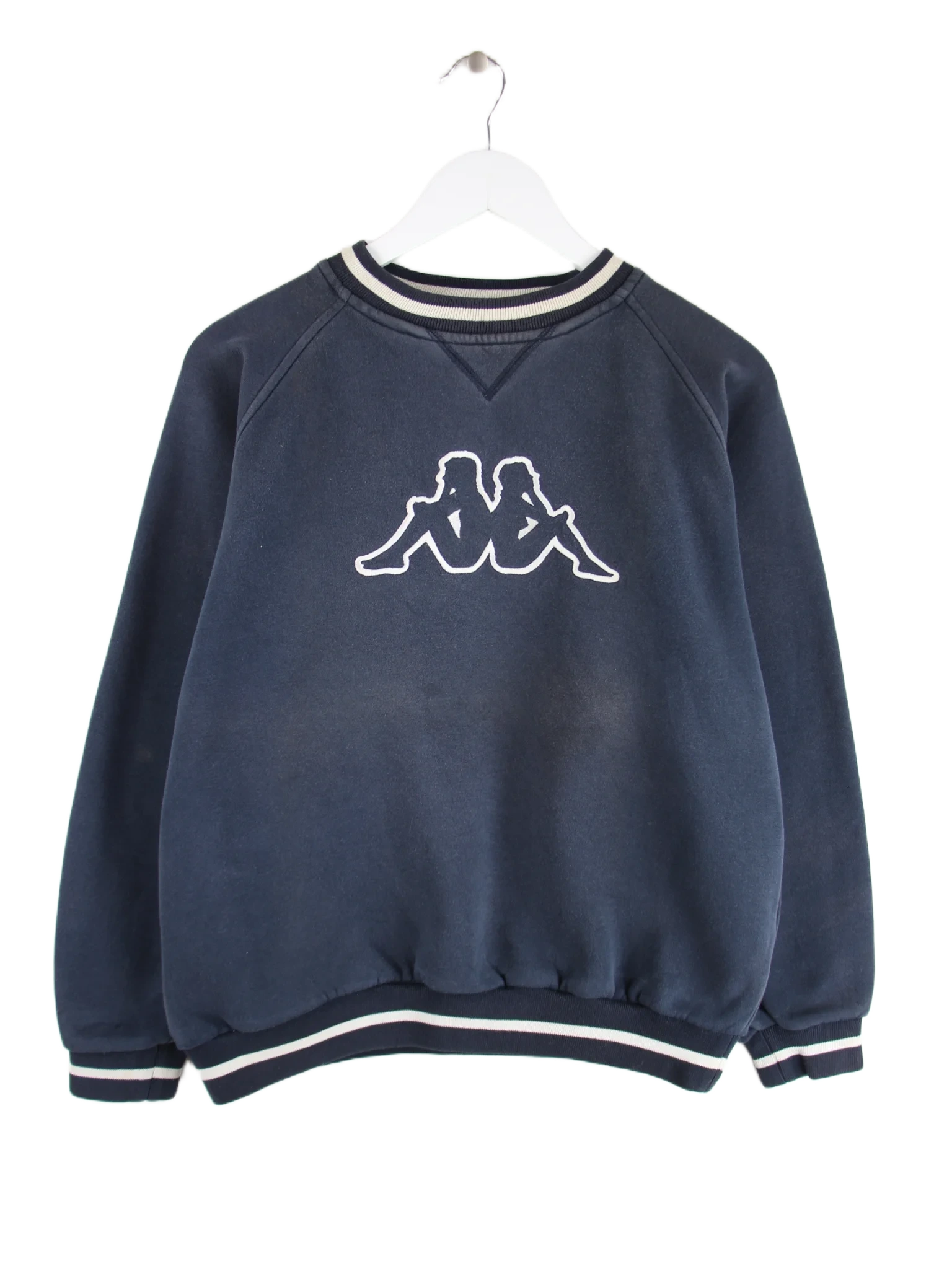 Kappa Sweater Blau L – Vorderseite
