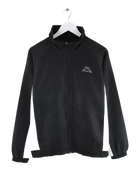 Kappa Trainingsjacke Schwarz M – Vorderseite