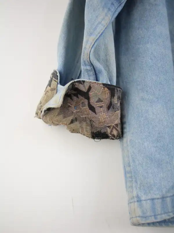 L.L. Bean Jeansjacke Blau M – Etikett