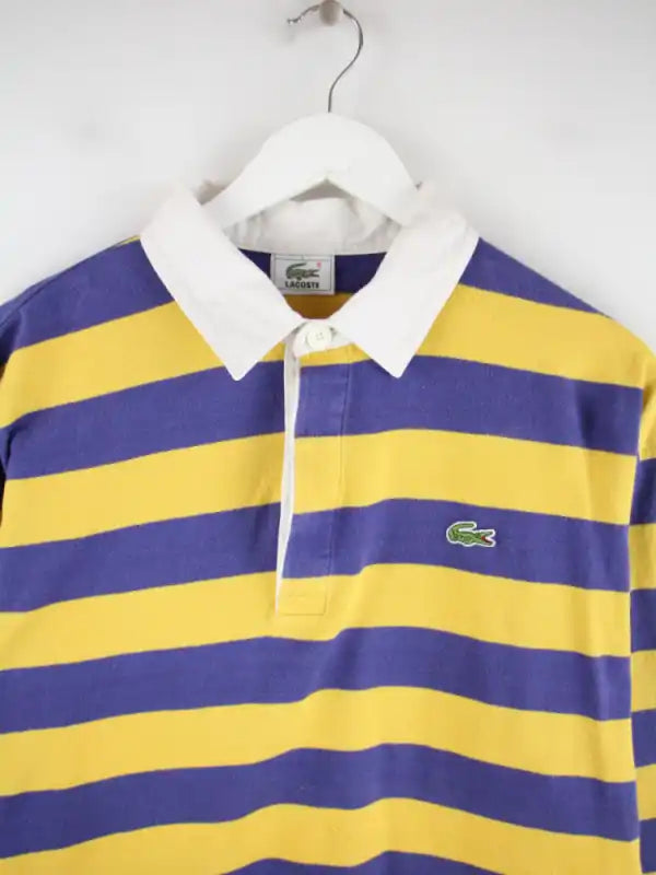 Lacoste Polo Mehrfarbig L – Etikett