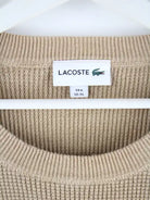 Lacoste Sweater Beige XL – Detailansicht Vorderseite