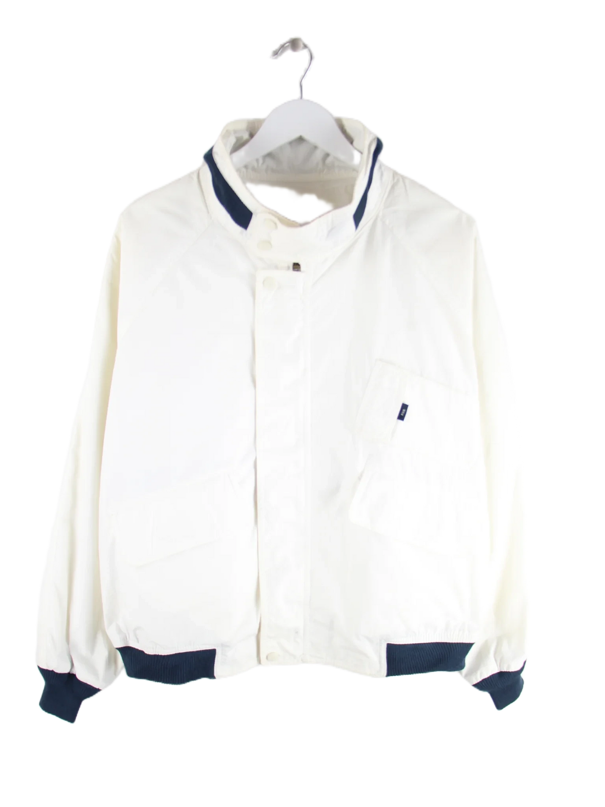 London Fog Leichte Jacke Weiß M – Vorderseite