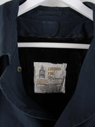 London Fog Mantel Blau M – Etikett