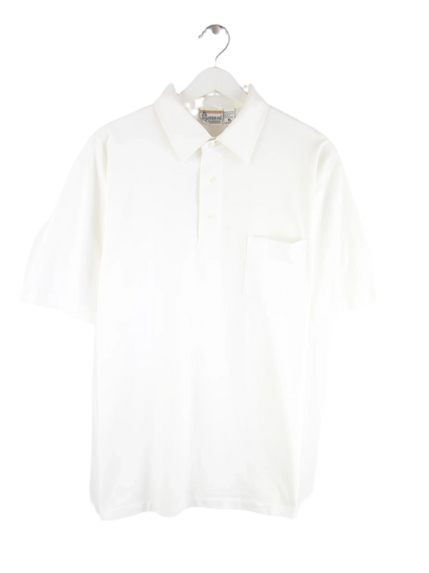 London Fog Polo Weiß XL – Vorderseite
