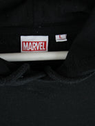 Marvel Hoodie Schwarz L – Etikett