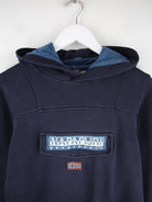 Napapijri Hoodie Blau M – Detailansicht Vorderseite