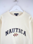 Nautica Fleece Beige L – Detailansicht Vorderseite