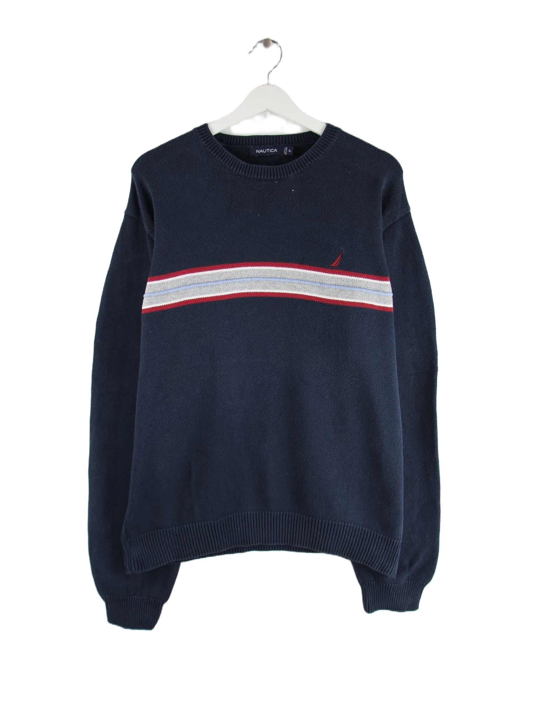 Nautica Pullover Blau XL – Vorderseite