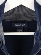 Nautica Sweatjacke Blau L – Etikett