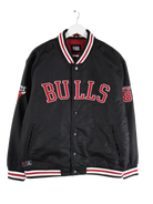 NBA Jacke Schwarz XL – Vorderseite