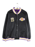 NBA Trainingsjacke Schwarz XL – Vorderseite