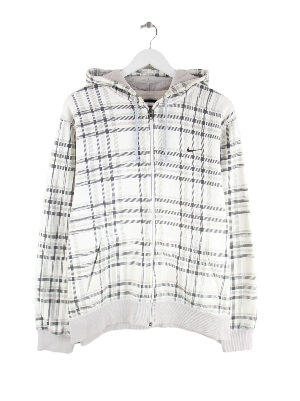 Nike Hoodie Weiß L – Vorderseite