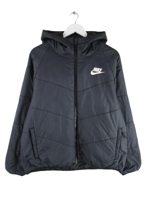 Nike Jacke Schwarz L – Vorderseite