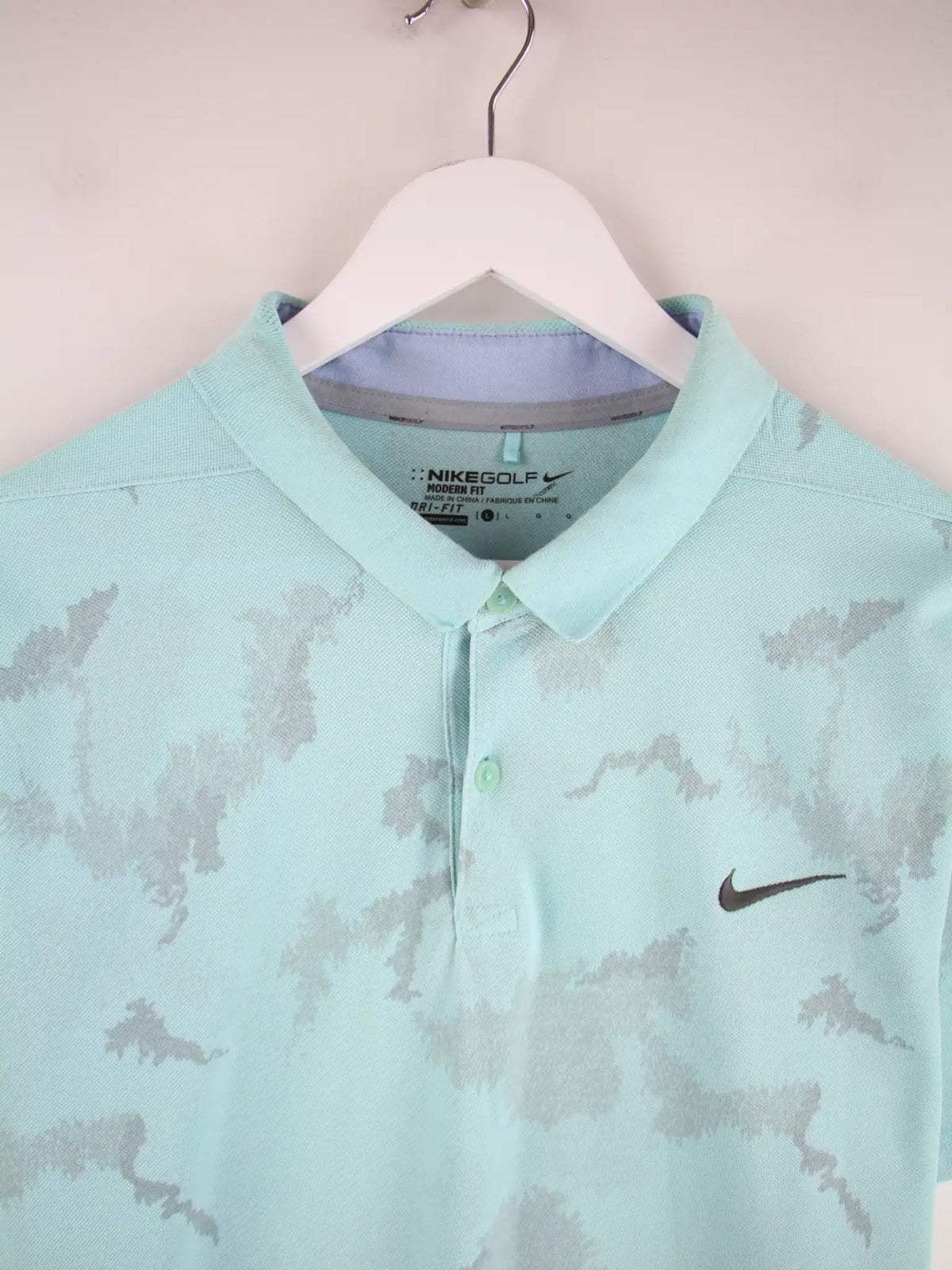 Nike Polo Türkis L – Detailbild 1