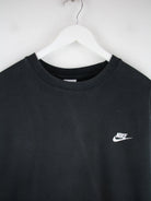 Nike Sweater Schwarz XXL – Detailansicht Vorderseite
