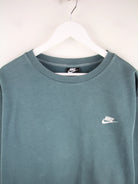 Nike Sweater Türkis XXL – Detailansicht Vorderseite