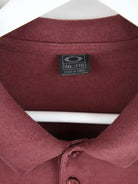 Oakley Polo Rot XXL – Etikett