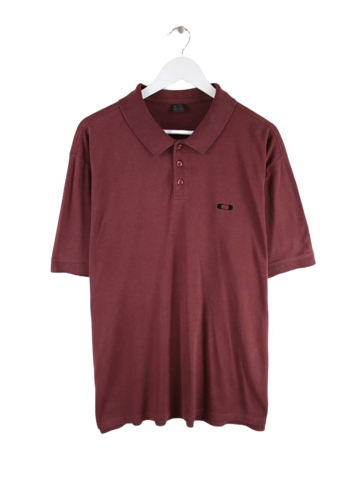 Oakley Polo Rot XXL – Vorderseite